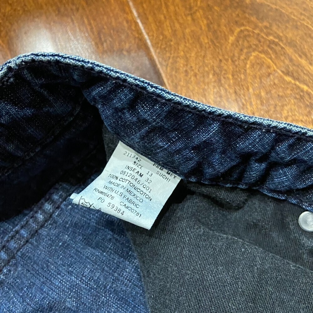Tommy Hilfiger Vintage Y2K Dark Denim Boot Cut Jeans Women's Size 13 / 32 - Picture 6 of 11